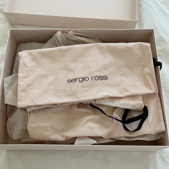 Sergio Rossi size 37 Scarpe Donna Bootie RRP $995 - Picture 5 of 10